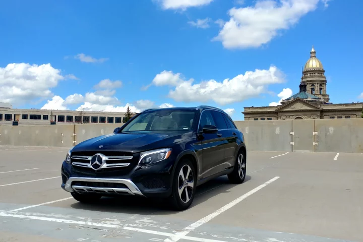 The 2019 Mercedes-Benz GLC 350e uses the 2.0-liter turbo four from the 300 and combines it with an electric motor and small battery pack
