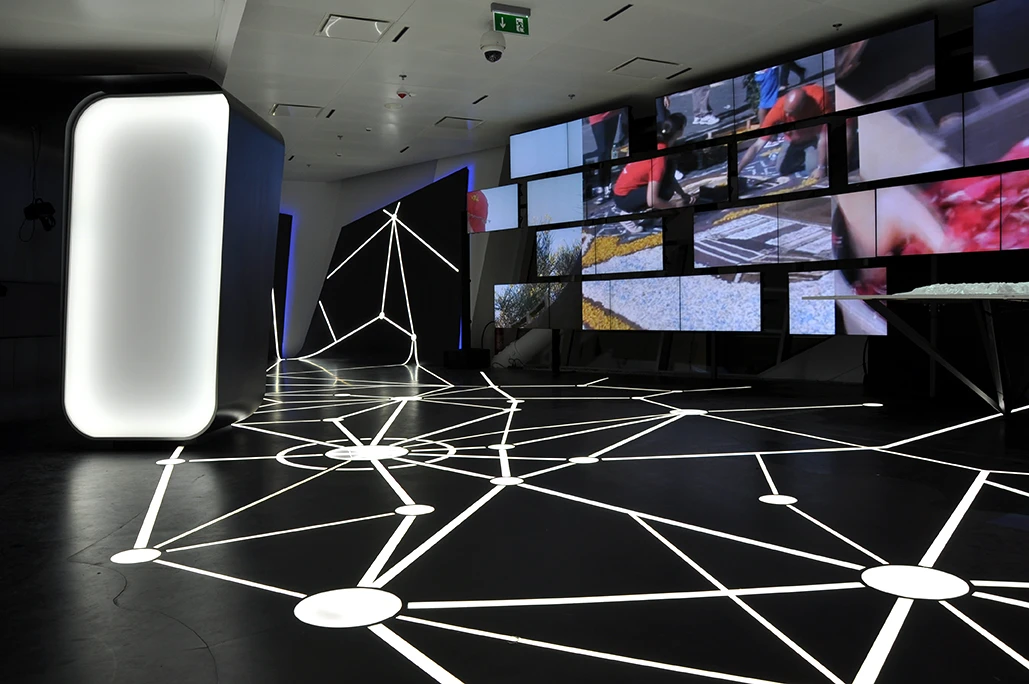 Italian Pavilion boasts 14,000 square meters (150,695 sq. ft) of exhibition space