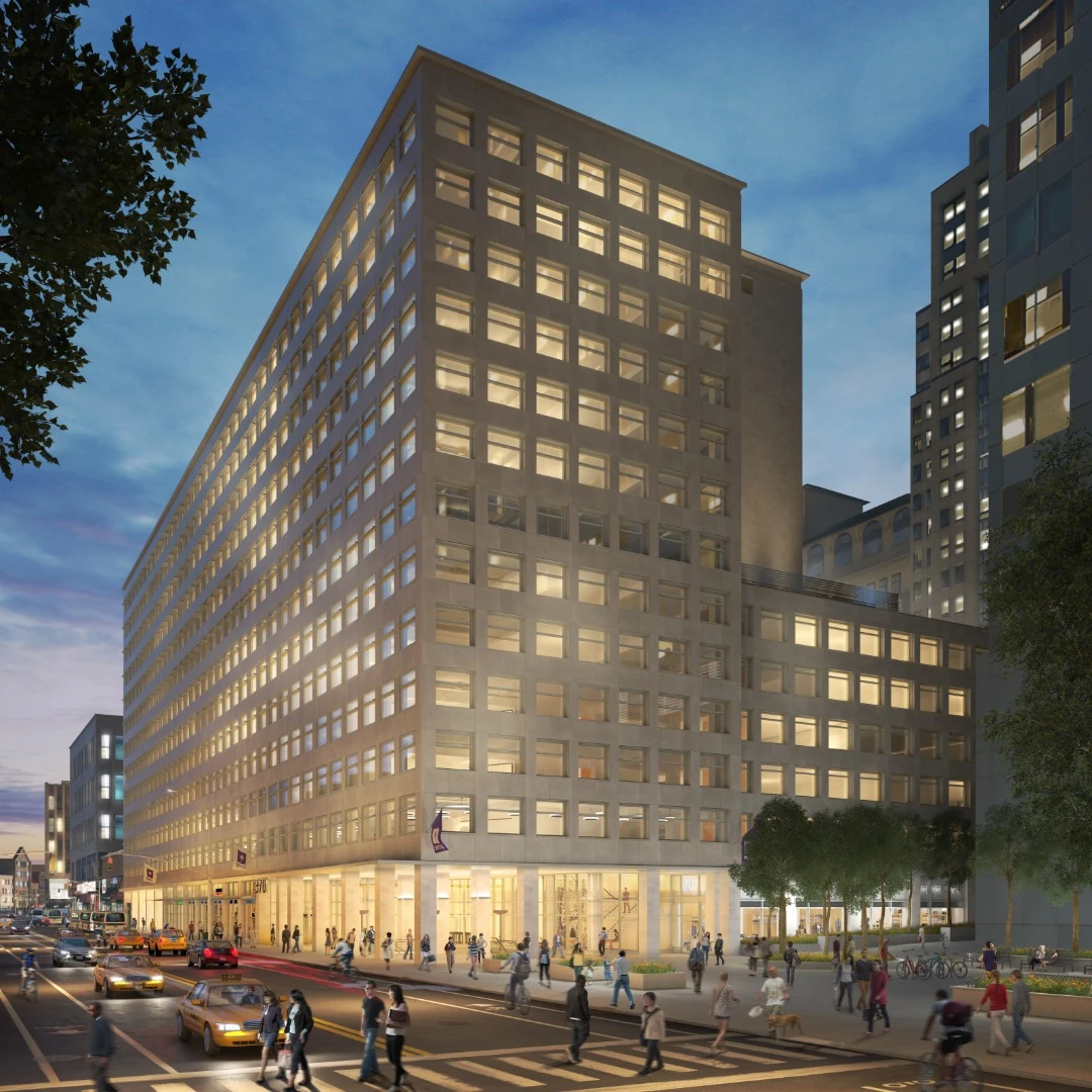 Honors in the Sustainability category of the AIANY 2019 Design Awards: New York University 370 Jay Street by Mitchell Giurgola Architects