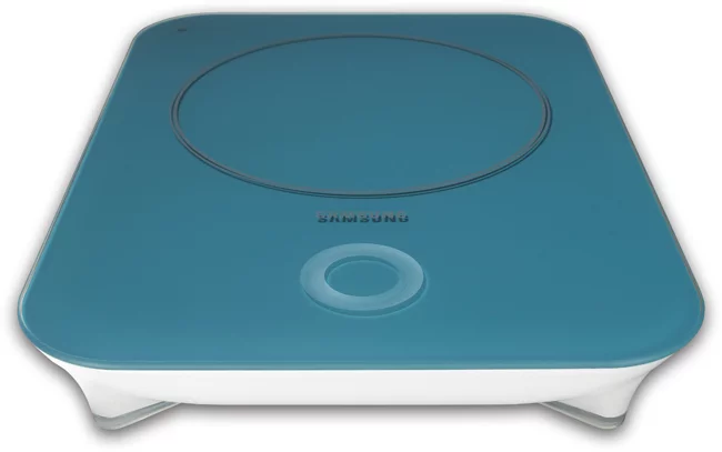 The images here show the Capri Blue style, but the hob will also be available in Ruby Red, Mint Green, Stylish Black, and Cream White