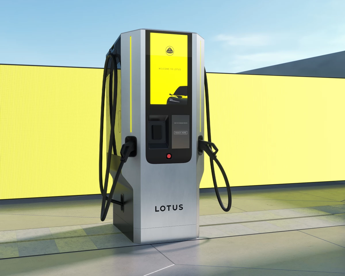 Lotus liquid-cooled 450-kW all-in-one charger