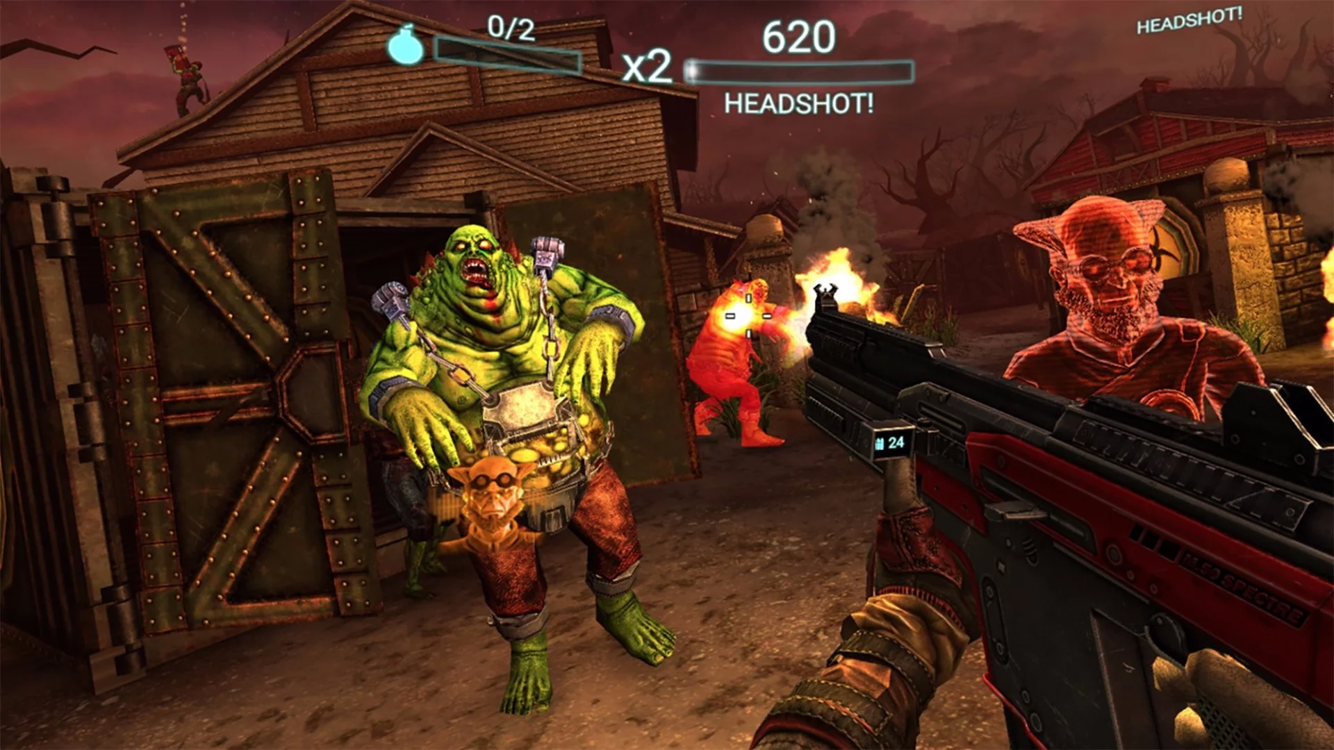 Drop Dead, one of the more enjoyable casual games for the Gear VR