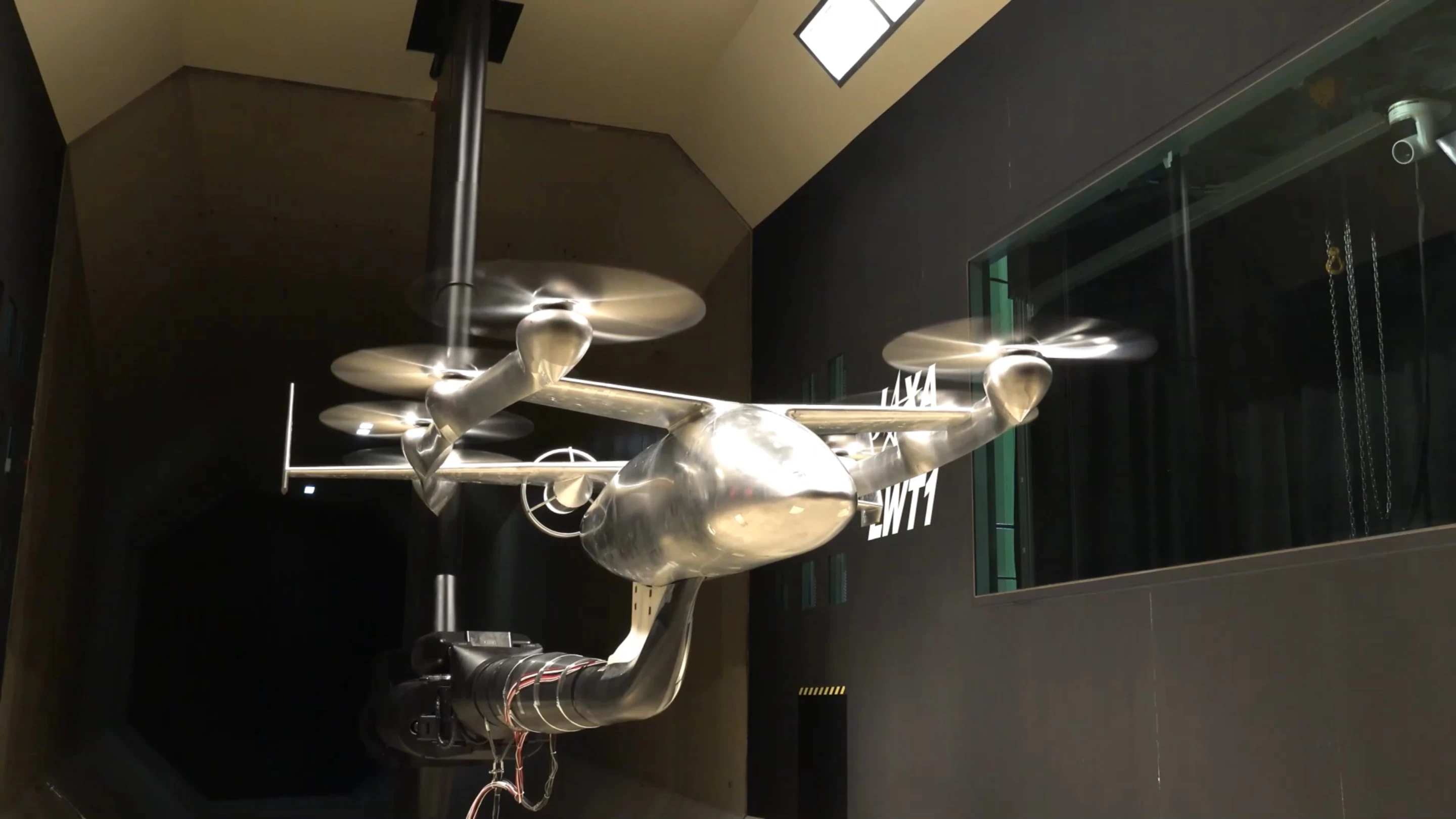 Honda eVTOL wind tunnel tests