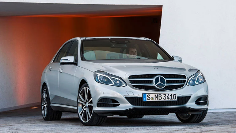 2014 model year Mercedes-Benz E-Class with sports styling trim