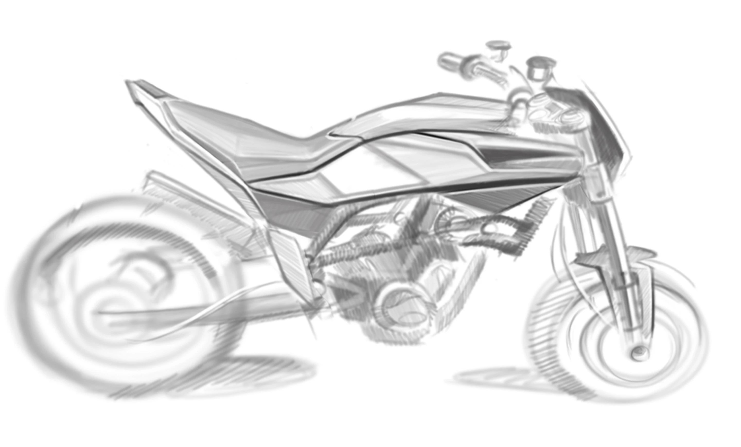 First sketches of new Husqvarna 900 streetbike