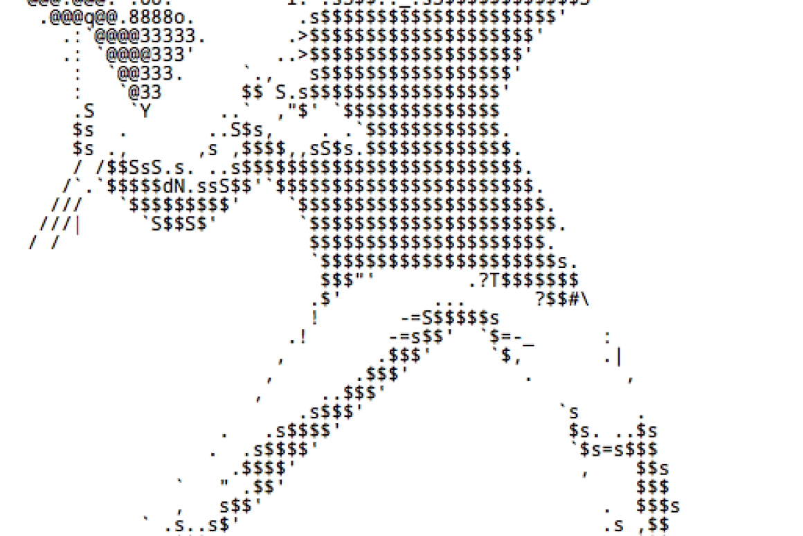 Star Wars Ascii One Line