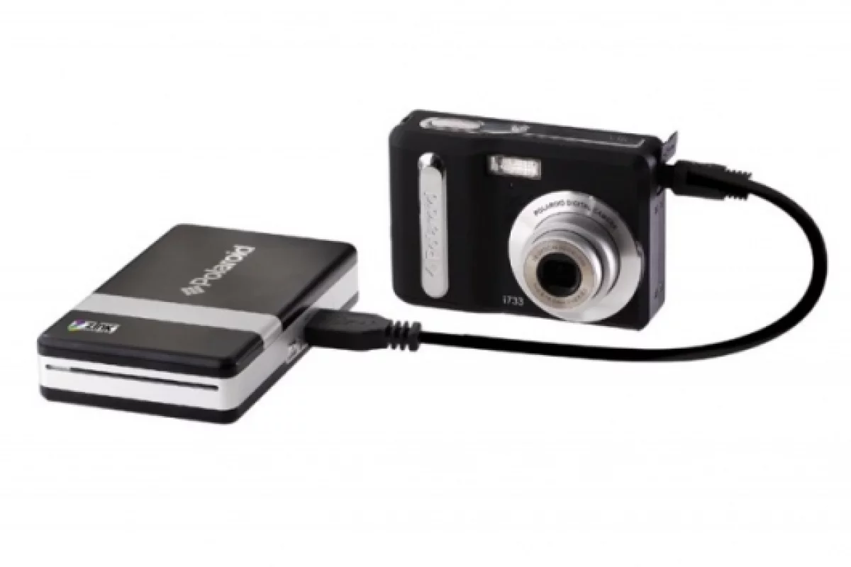 The Polaroid pocket-sized Zink printer