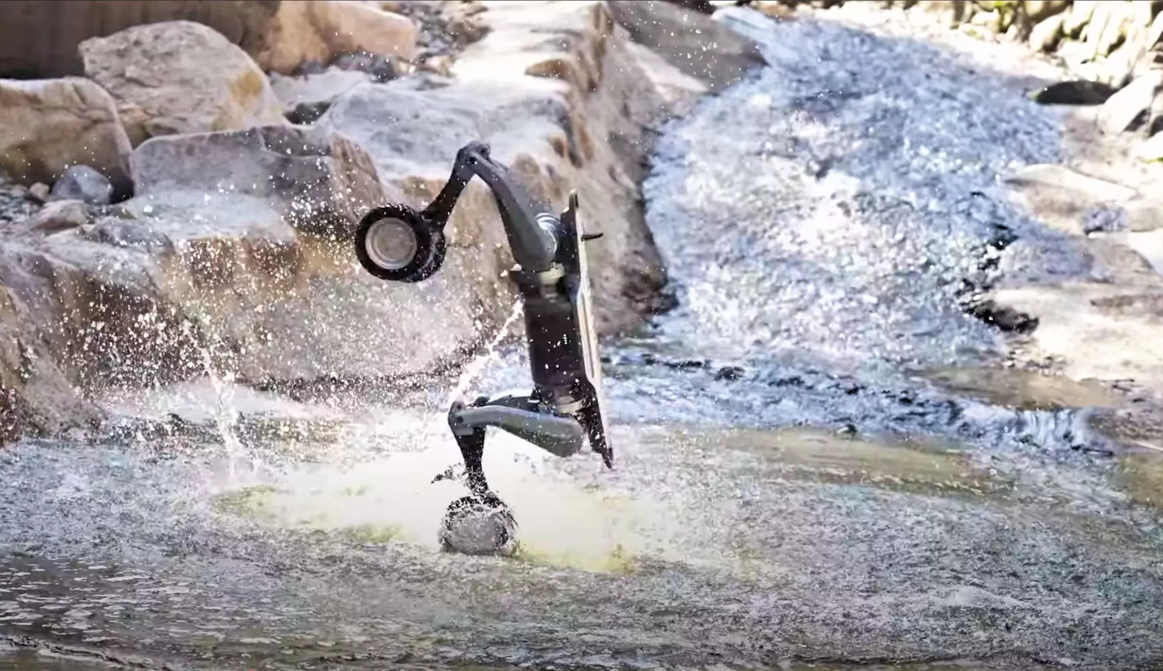 The Lynx makes a splash