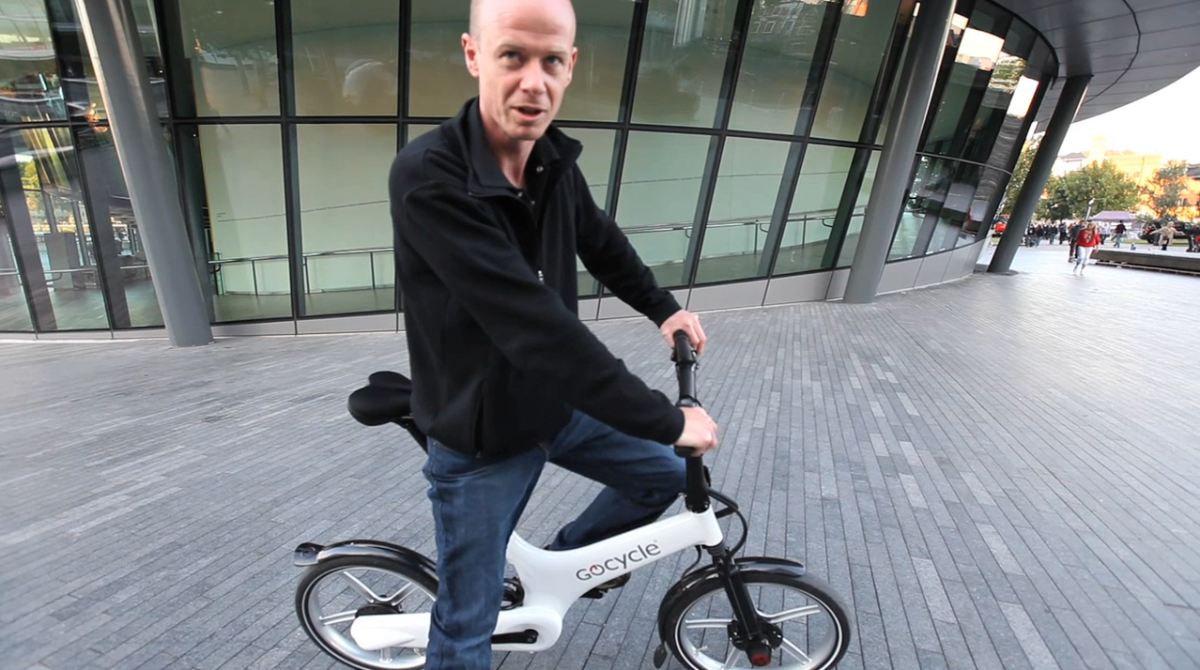 Gizmag's Noel McKeegan on the Gocycle in London