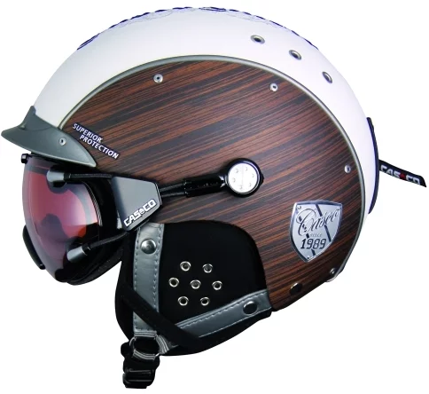 The SP-3 Edelholz helmet has a unique wooden look