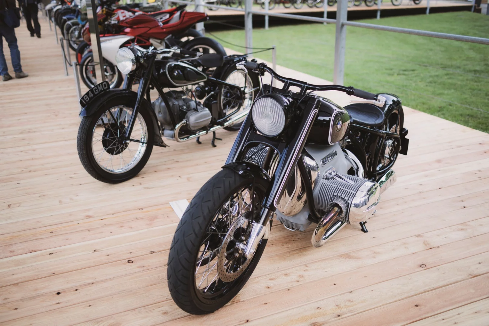 BMW Motorrad's Concept R18 motorcycle was shown for the first time at Concorso d'Elegenza Villa d'Este 2019