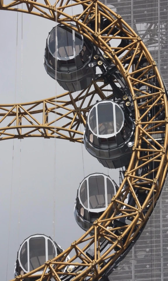 The Golden Reel will feature 17 steampunk-themed pods in total