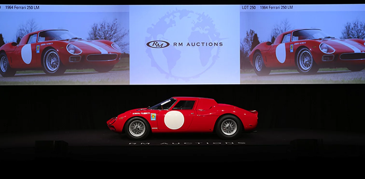 The Ferrari 250 LM crosses the block, leading the Ferrari domination of rare car auctions once more. Two cars tied for tenth place at Scottsdale, meaning the "top ten" contained eleven cars - eight of which emanated from Maranello.