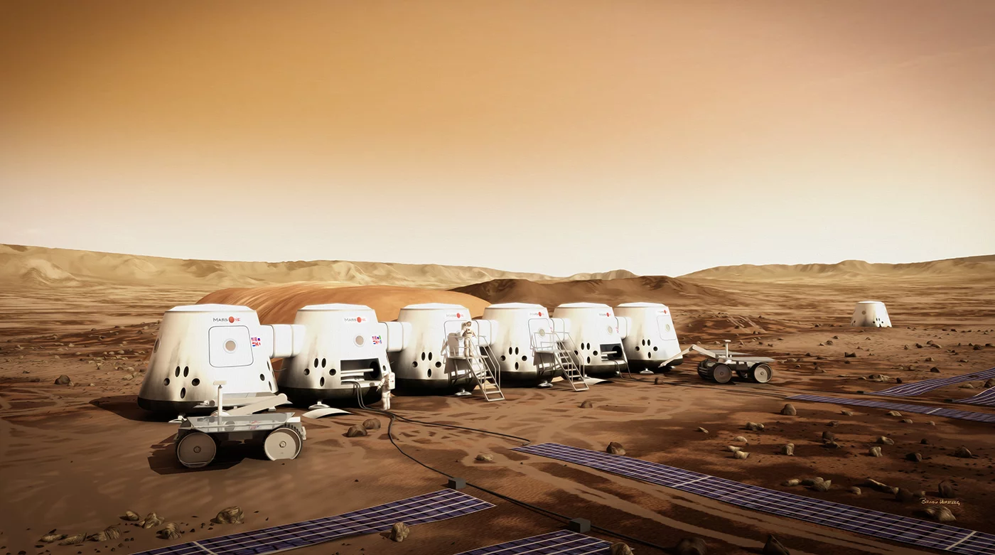 Temperatures on Mars will prove to be a challenge but dust could prove to be an even bigger problem (Image: Bryan Versteeg / Spacehabs.com)