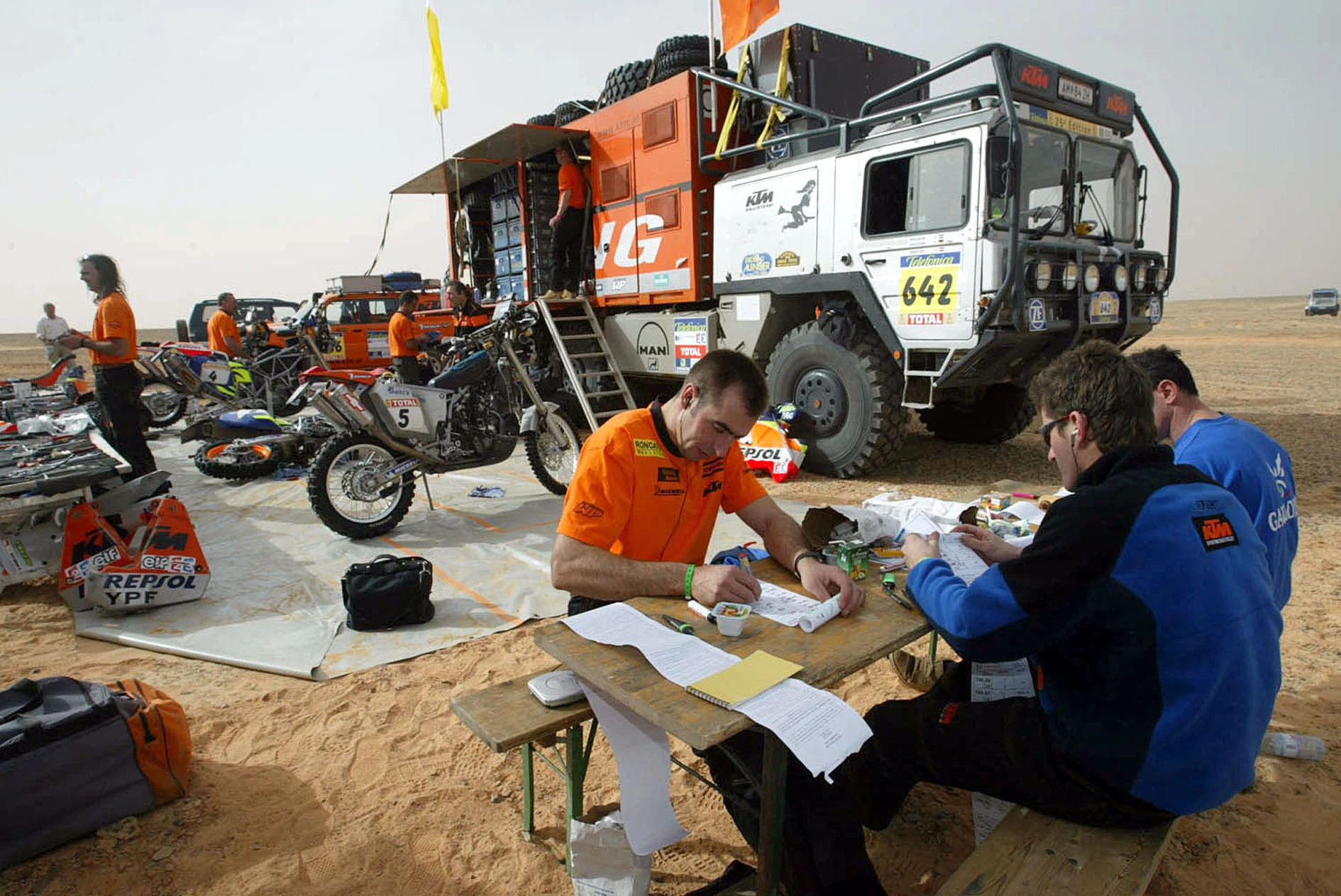 Roma during his days as a KTM works rider back in 2003-2005.