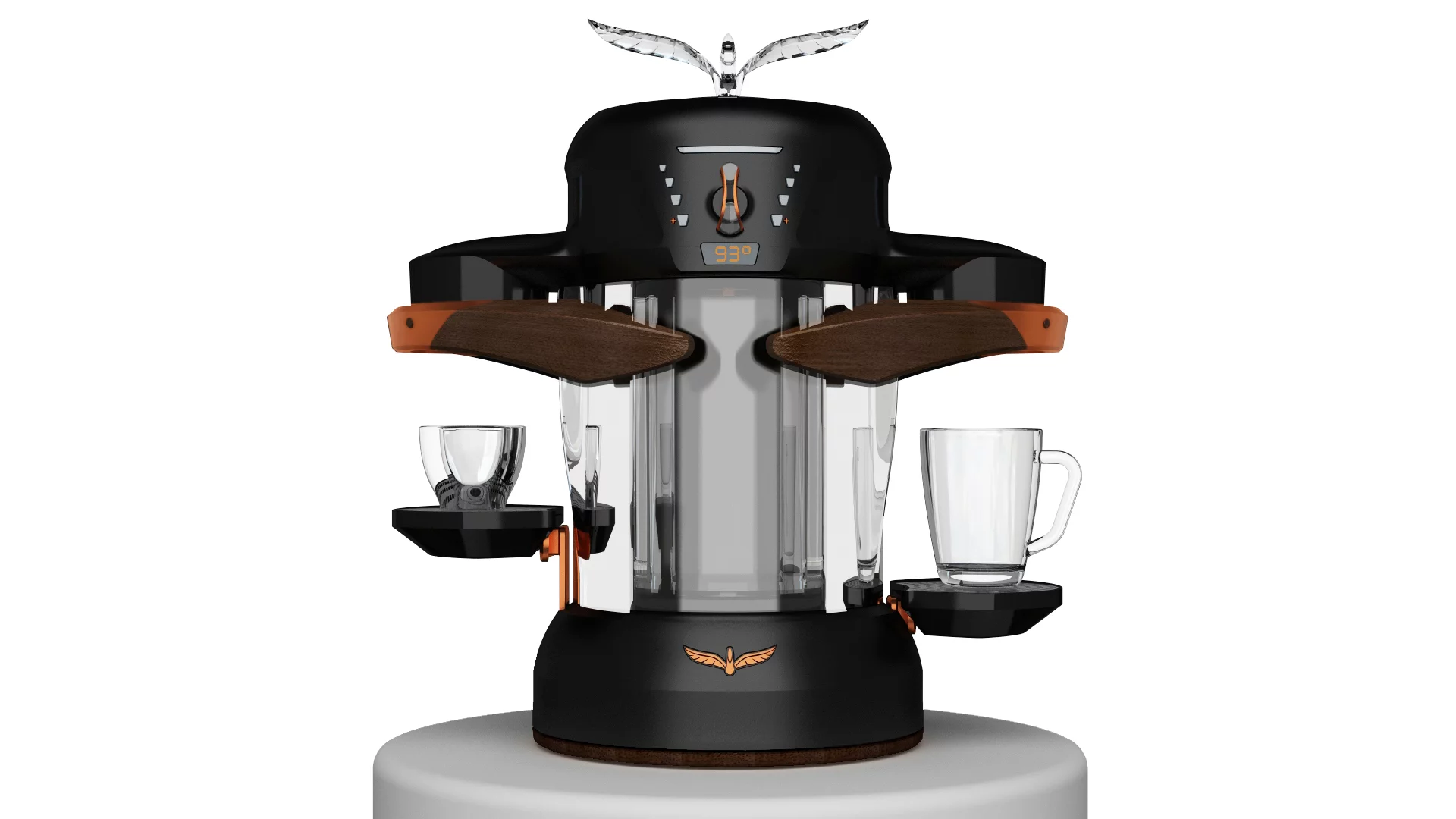 La Fenice uses up to 80 percent less energy than most other coffee machines