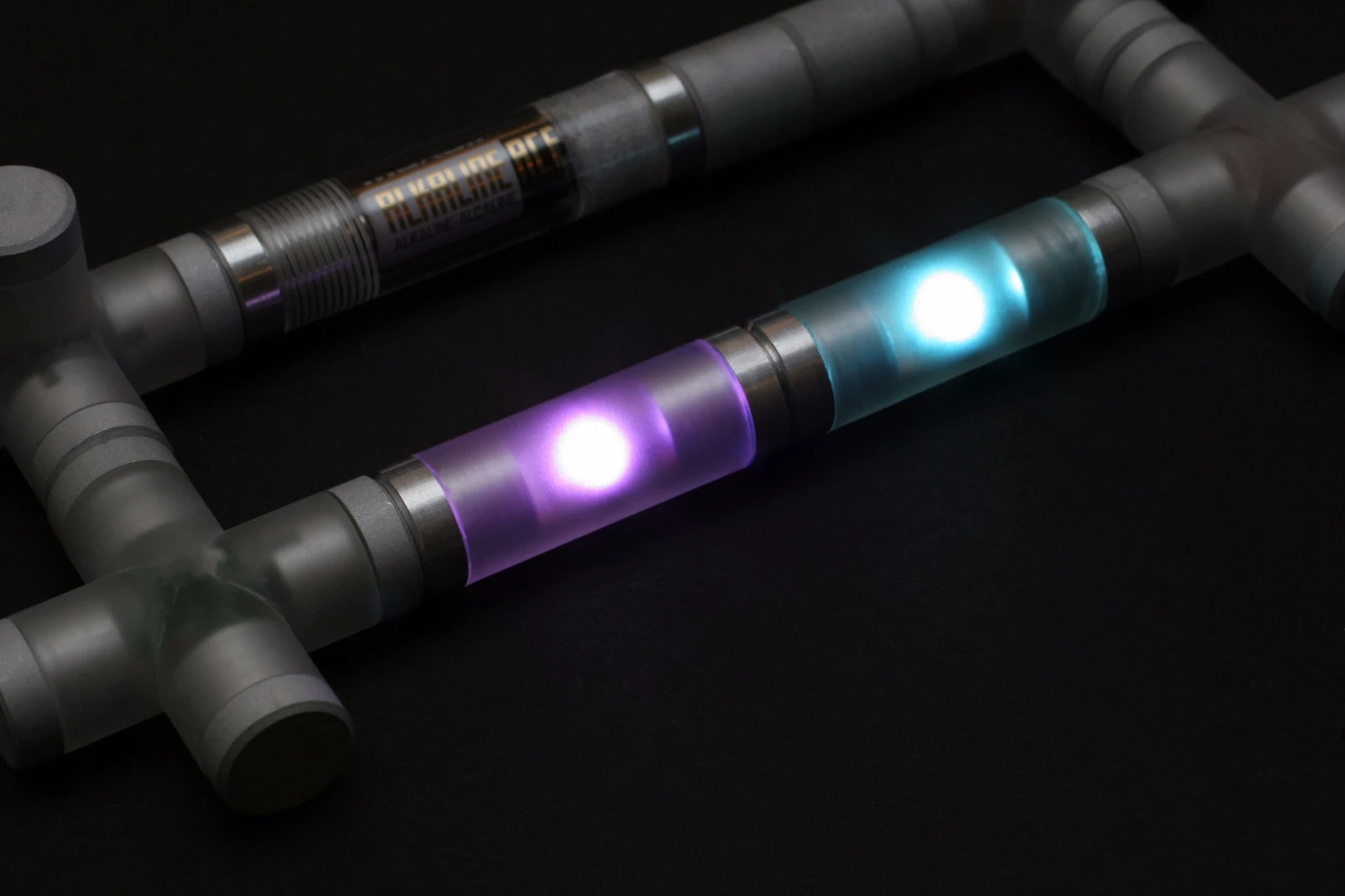 Modules include LED light pipes