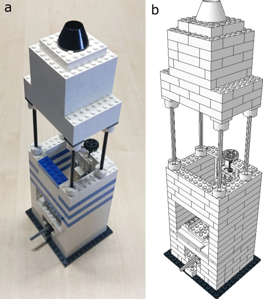 Scientists have produced a Lego-based high-resolution microscope, along with instructions on how to build it