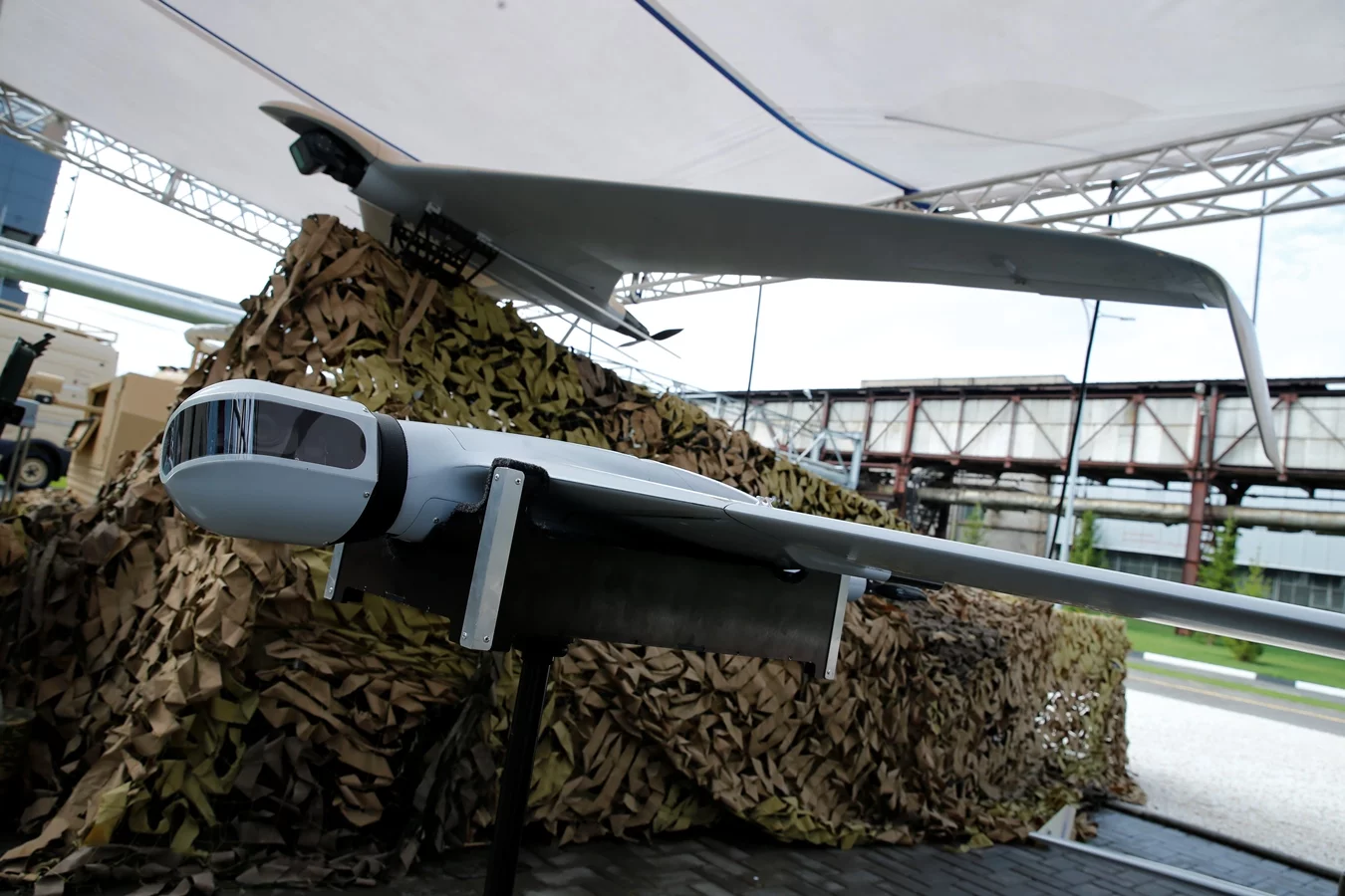 Drones were also revealed in the launch