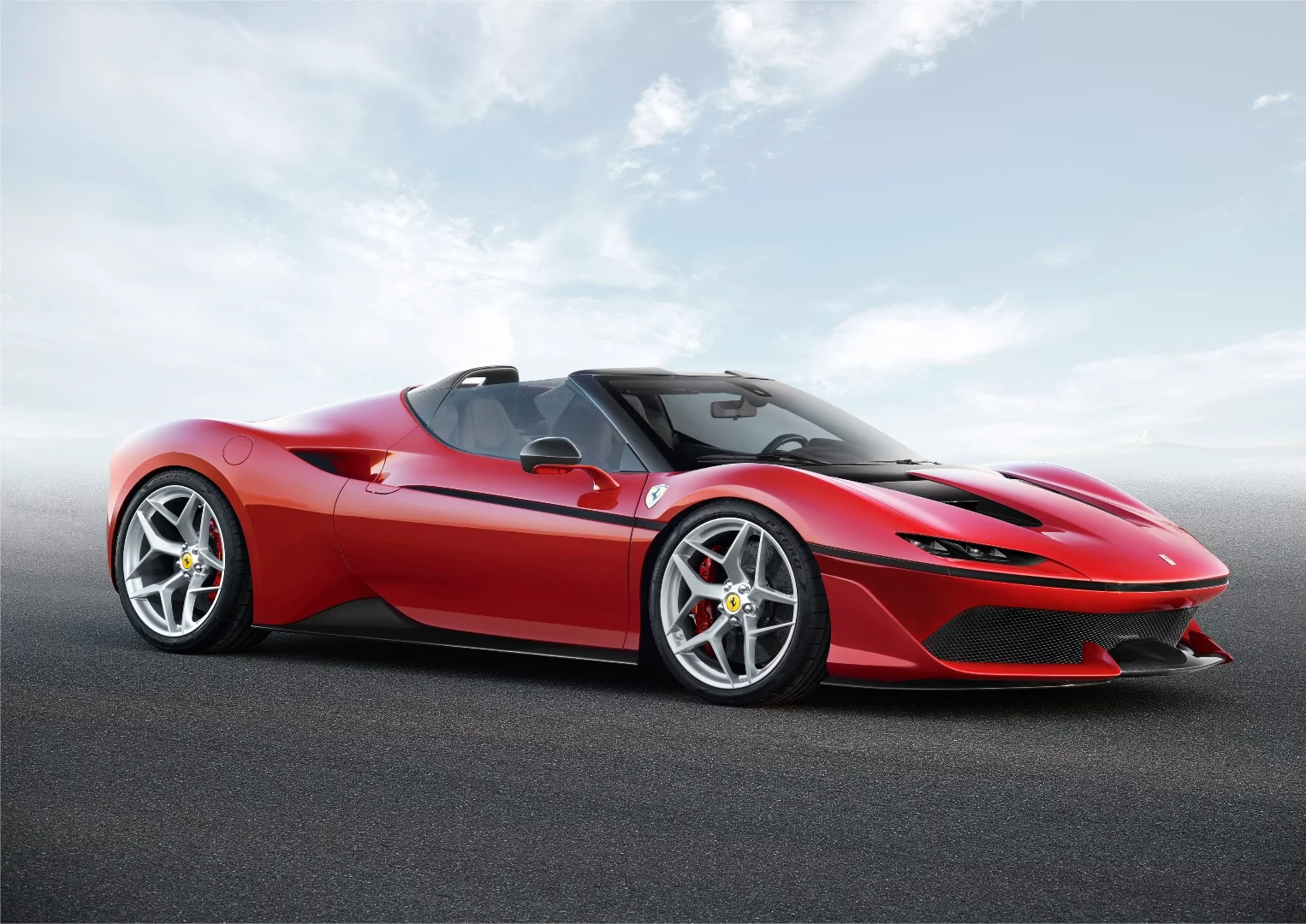 The Ferrari J50 was launched in Tokyo