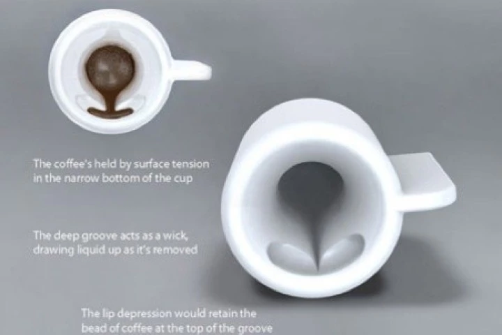 Designer Travis Baldwin's impression of the On-Orbit cup