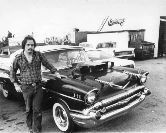 Eddie and Alice Copper's car