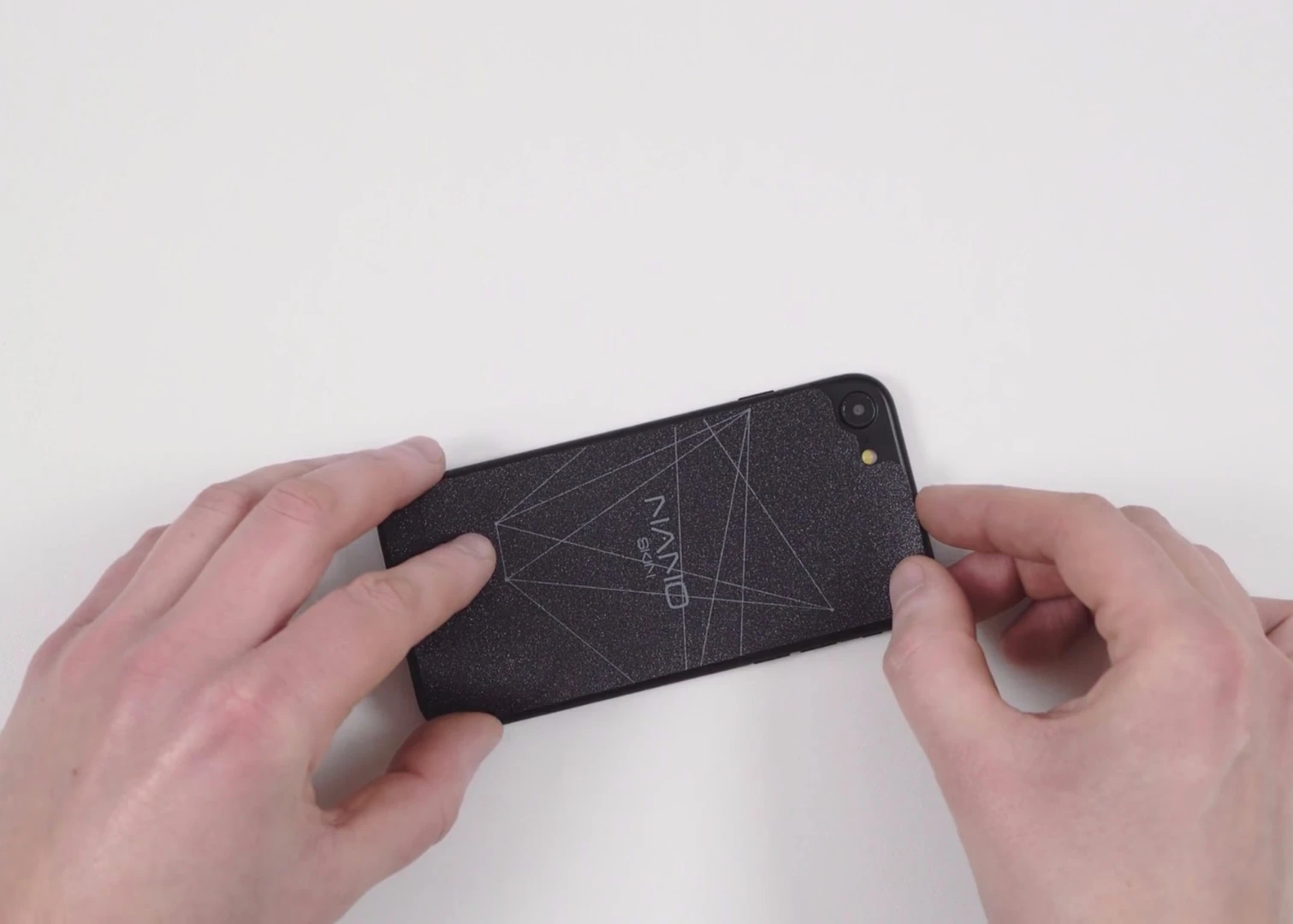 The skin is supposed to work by reducing the heat of the handset and its battery, conserving energy