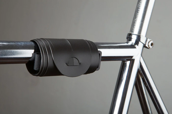 Riders can also simply roll the Musguard onto their frame when not using it