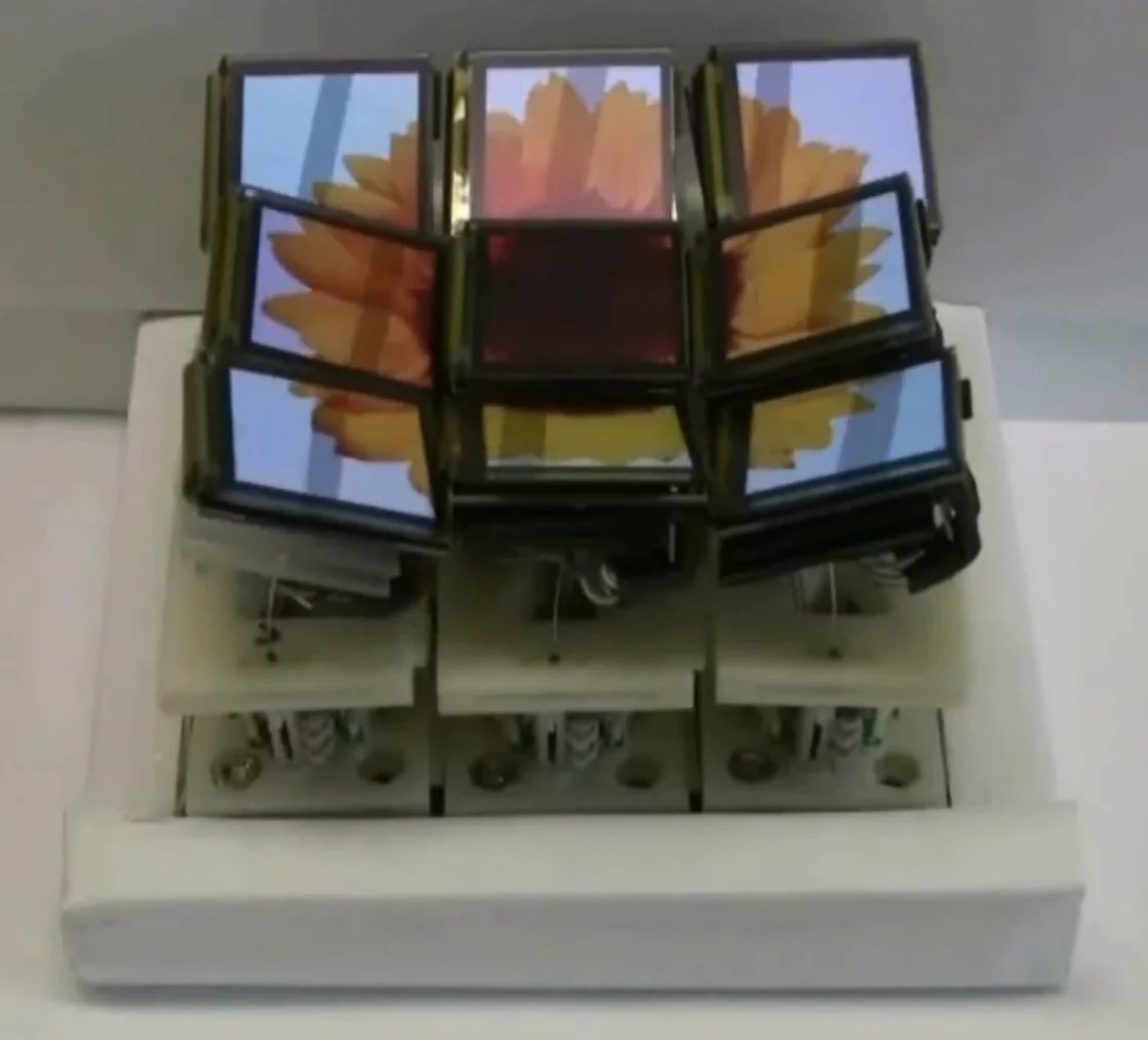 The Tilt Display is around half the size of a standard tablet