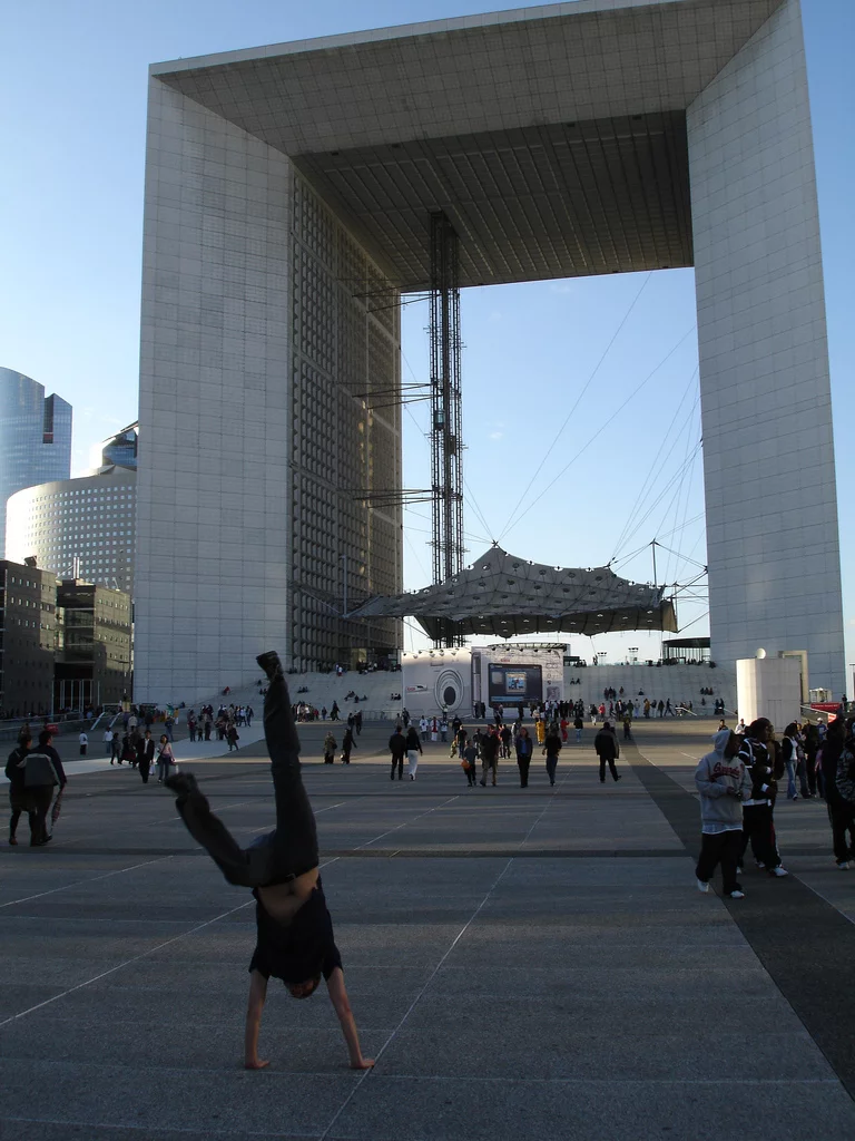 Johann Otto von Spreckelsen's La Grande Arche in Paris (Photo: Borkur Sigurbjornsson)