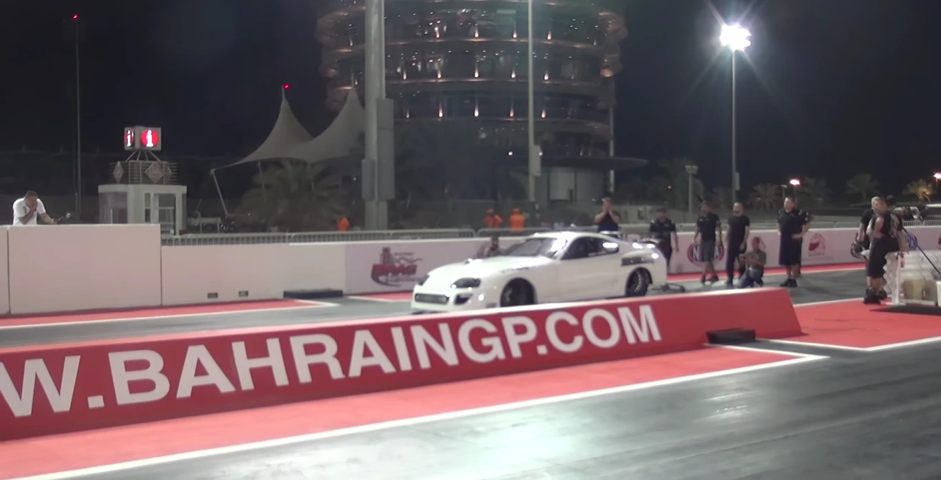 The record-breaking Ekanoo Racing Outlaw Supra