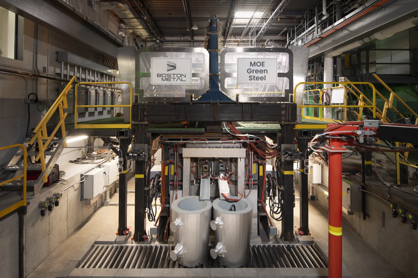 A closer look at Boston Metal's molten oxide (MOE) electrolysis reactor