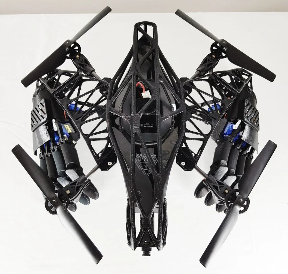 Top down view of the Drone for Handy