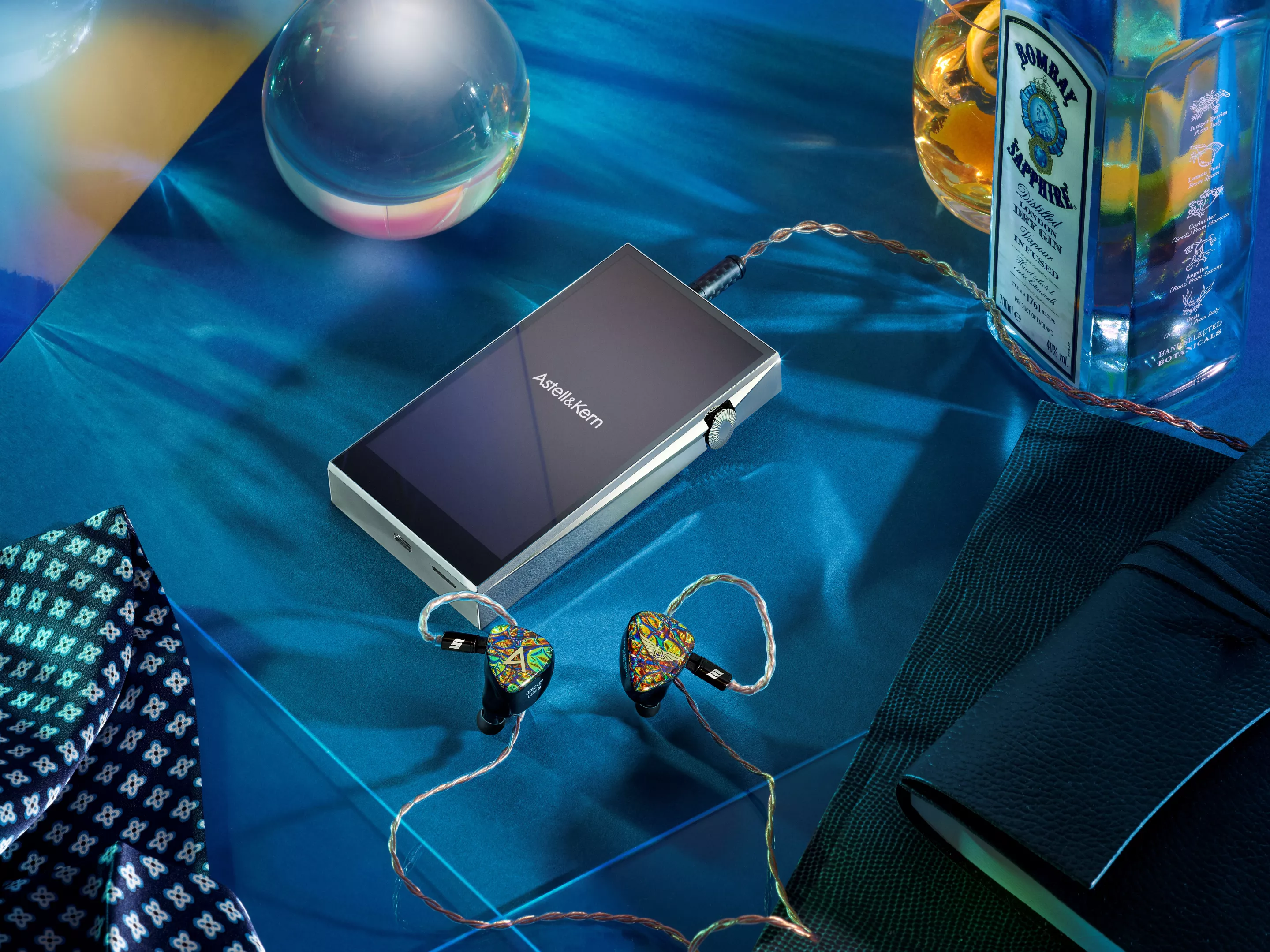 The A&ultima SP3000 portable music player can be paired with the new Odyssey in-ear monitors developed in partnership with Empire Ears