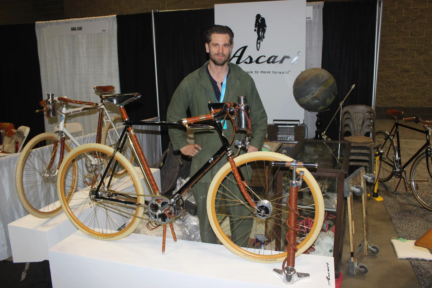 Helio Ascari with the Ascari King Plus