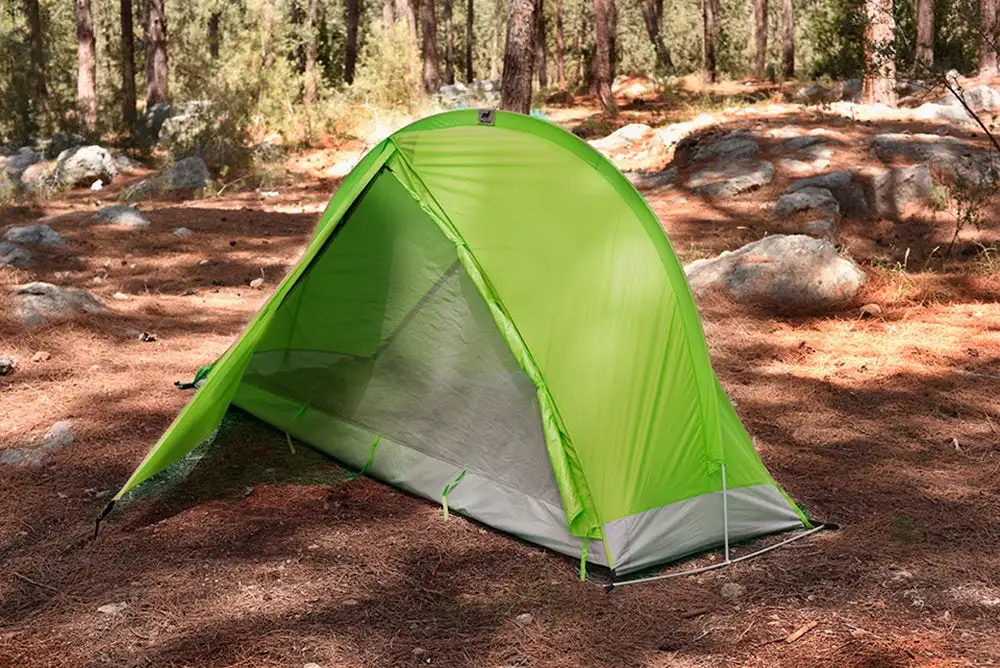 Each RhinoWolf tent is a light, simple freestanding tent weighing in under 3 lb