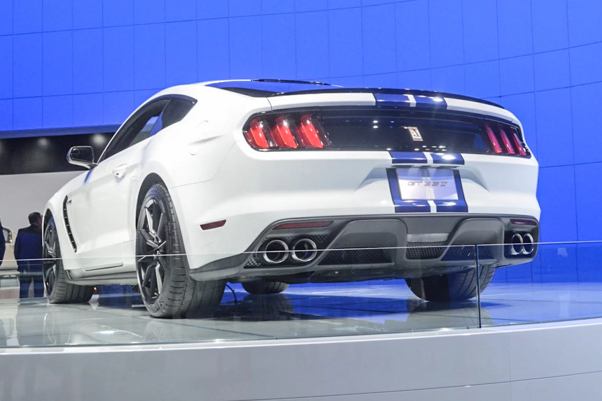 Ford Shelby 350GT Mustang at the 2014 LA Auto Show (Photo: C.C. Weiss/Gizmag.com)