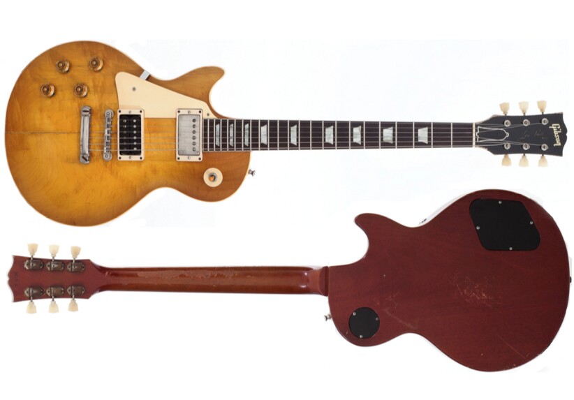 This 1959 Left-handed Les Paul Standard sold for $194,500 at a Heritage auction on 27 October, 2012