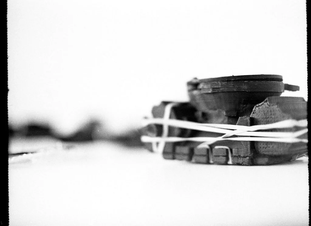 Part of an OpenReflex photographed with an OpenReflex
