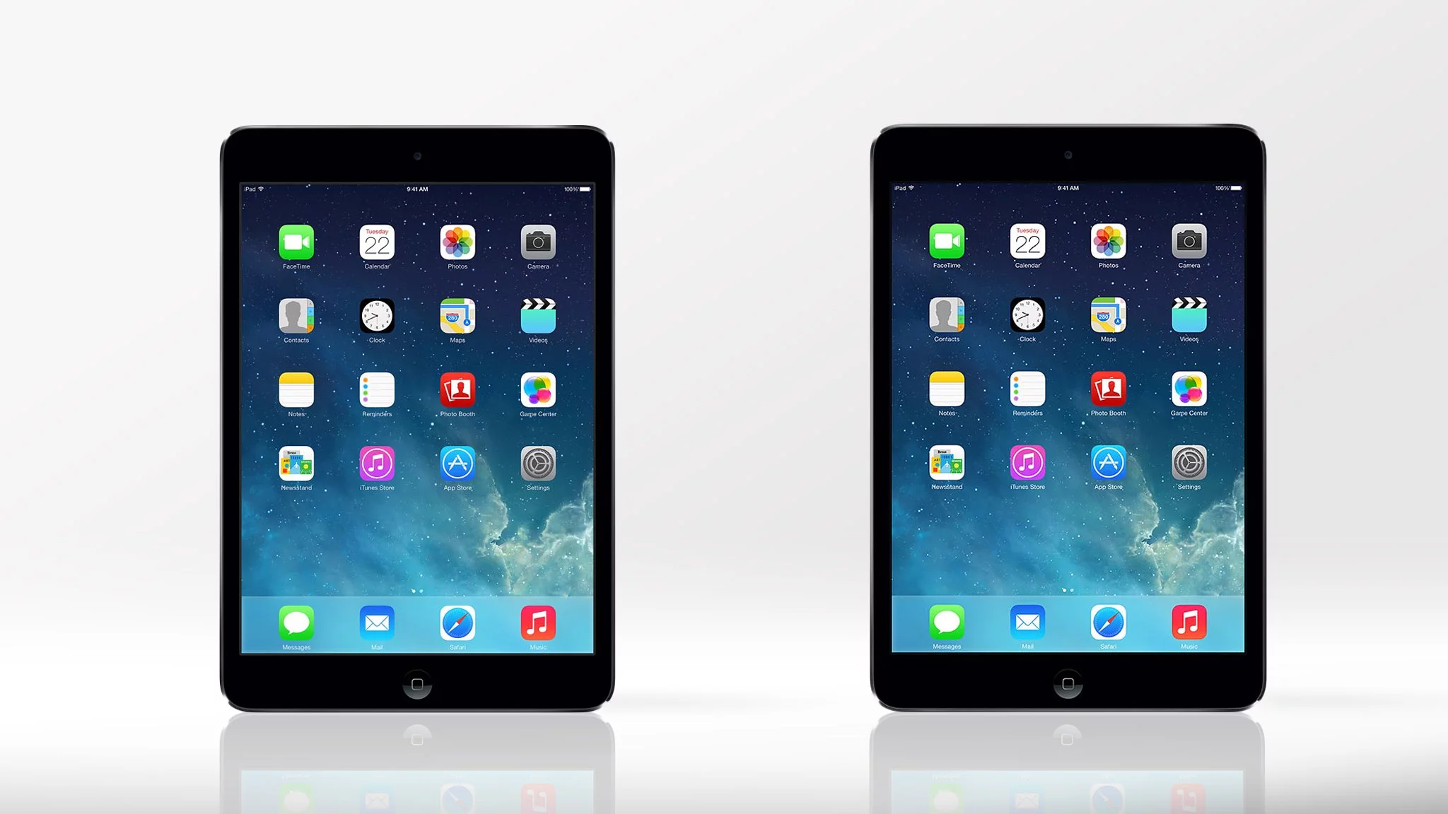 Gizmag compares the features and specs of the new iPad mini with Retina Display (left) and the original (non-Retina) iPad mini