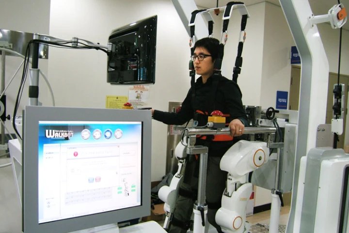 The Walkbot can be used to rehabilitate patients recovering from stroke, spinal cord injuries, and many other conditions