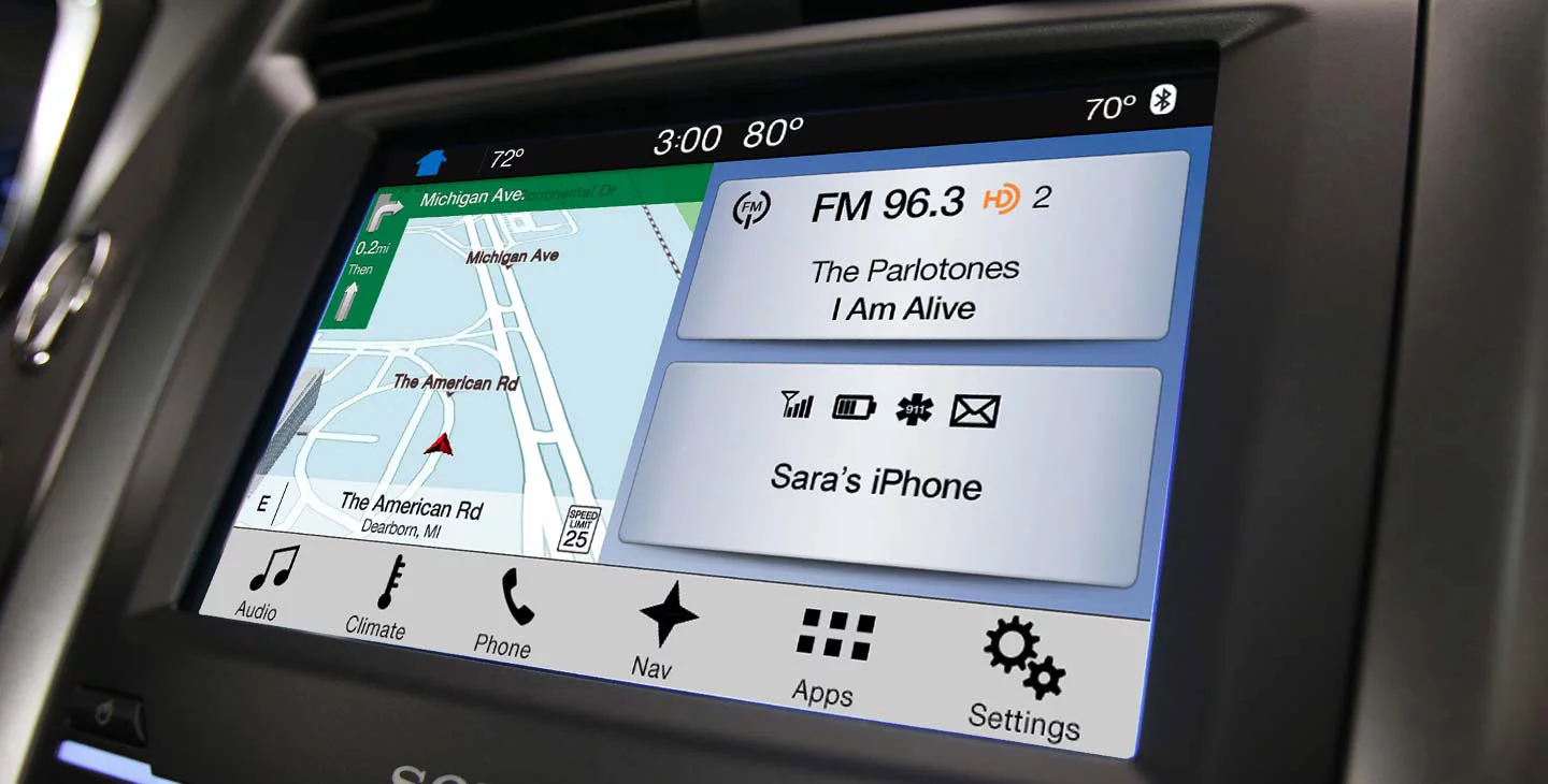 Ford's new Sync 3 system