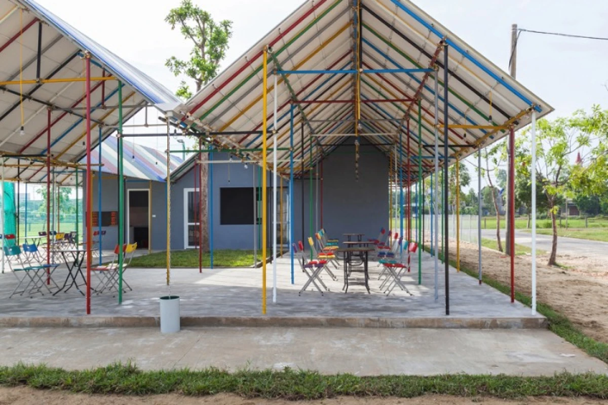 The building was completed earlier this year