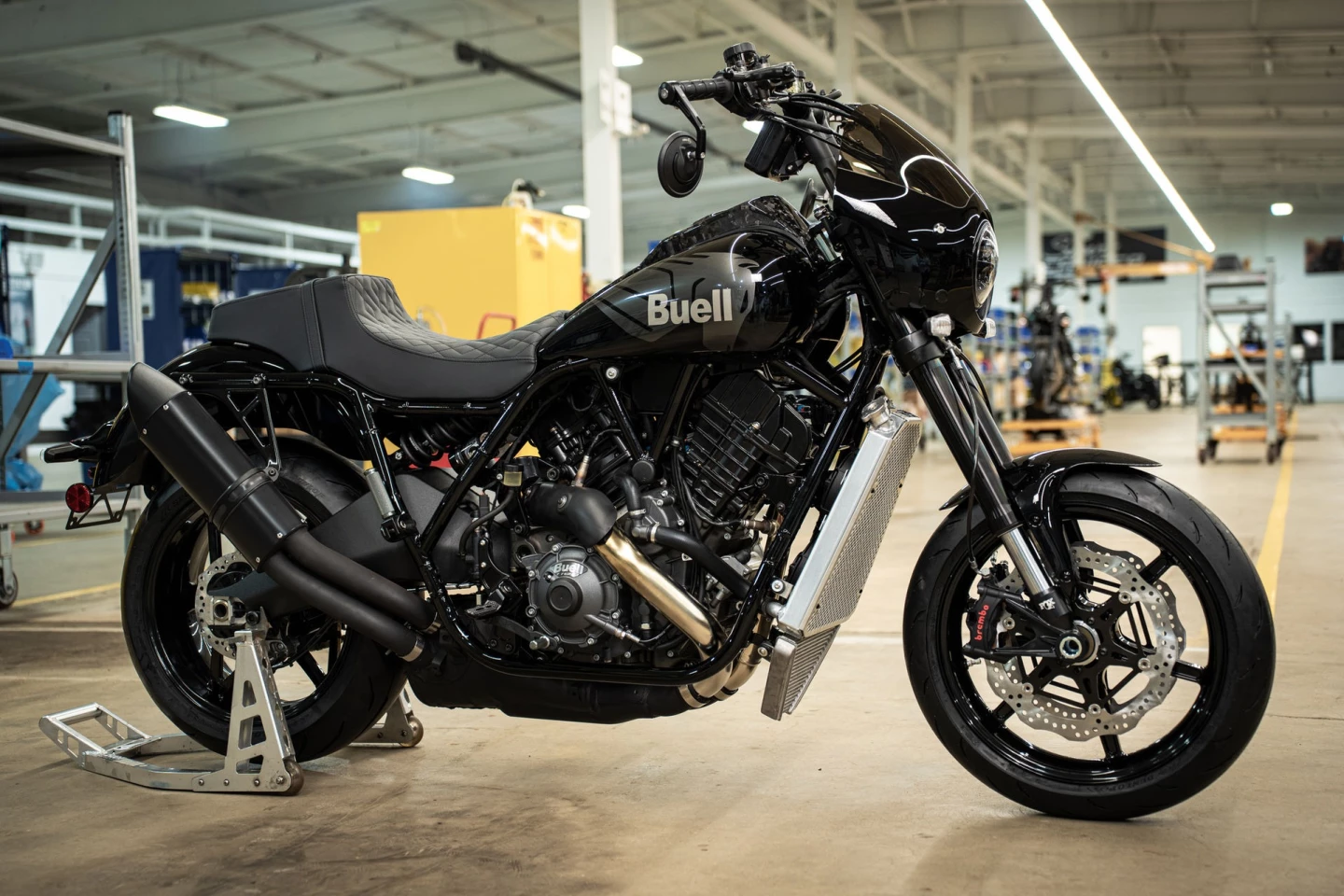 Buell has confirmed that production has started for its Super Cruiser