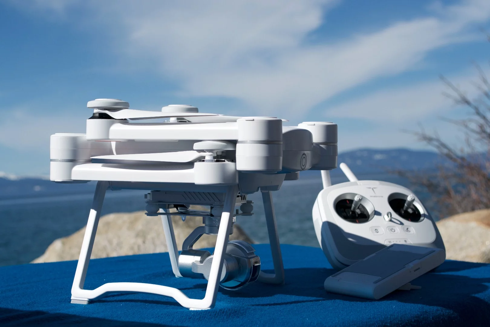 ProDrone Byrd Standard side view with arms and rotors folded