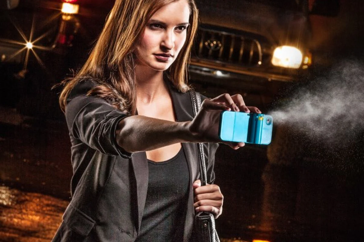 The Spraytect in action