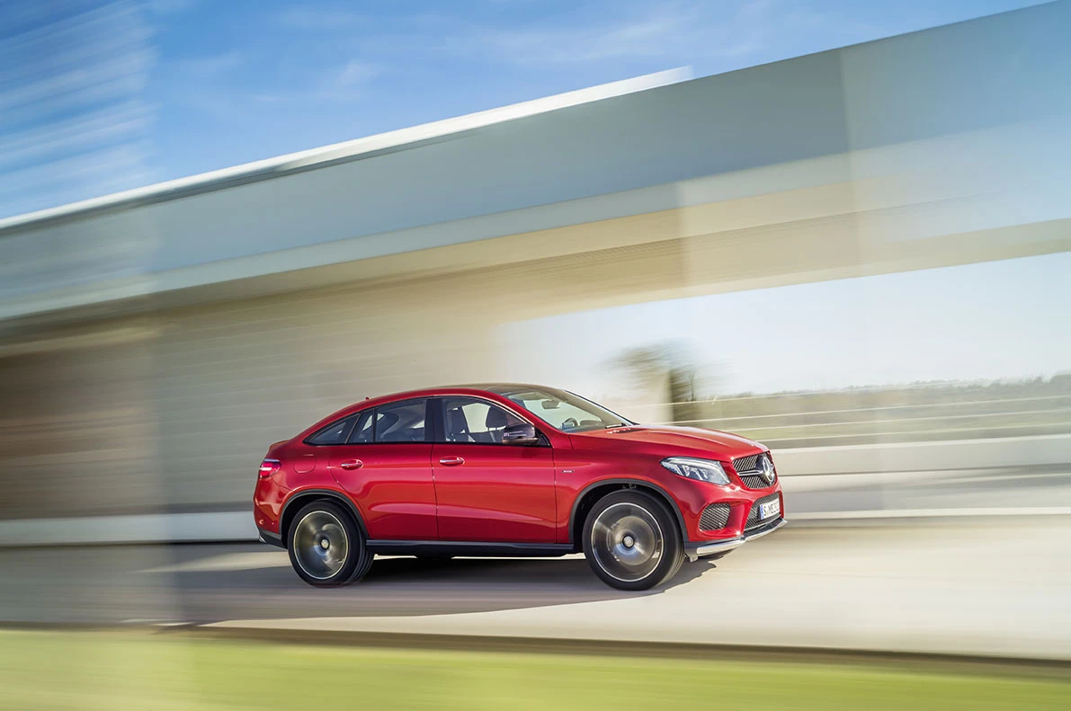 The new Mercedes GLE Coupe