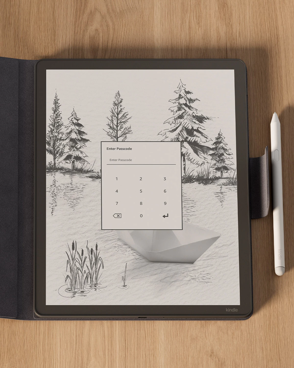 The Scribe Colorsoft is waterproof, comes with a magnetically attaching stylus, and promises up to 8 weeks of reading on a single charge
