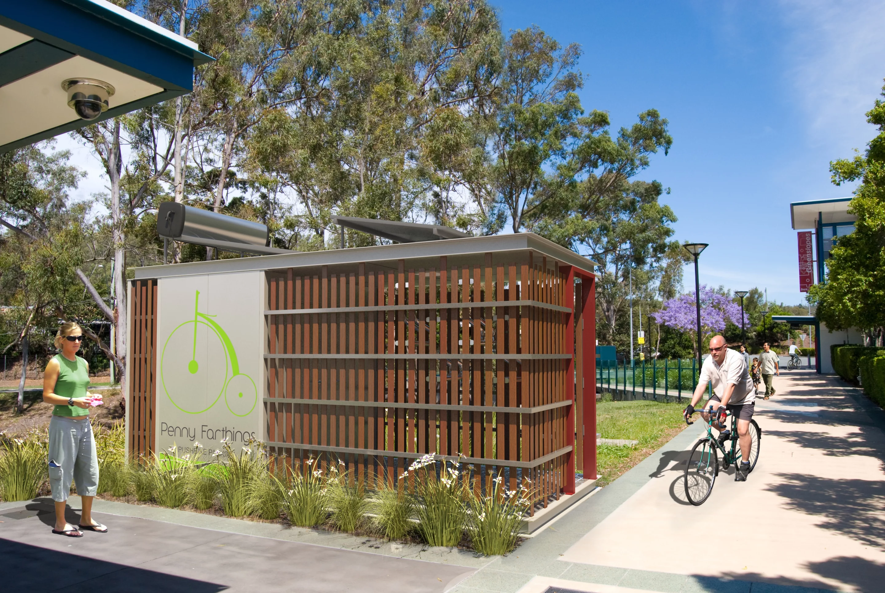 The Penny Farthing Green Pod