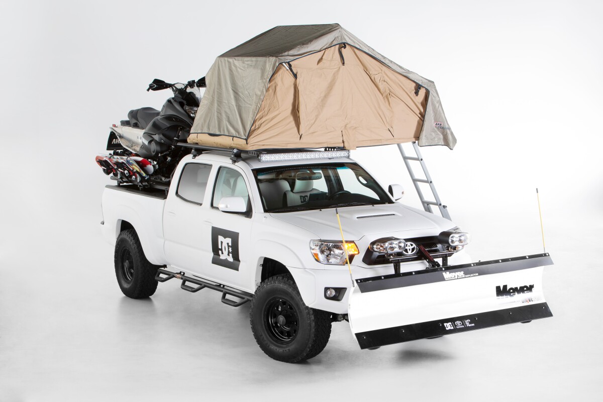 The DC Tacoma concept plows, hauls, sleeps and parties